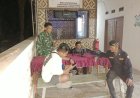 Babinsa Gununghejo Kontrol Ronda Malam, Dorong Warga Aktifkan Siskamling